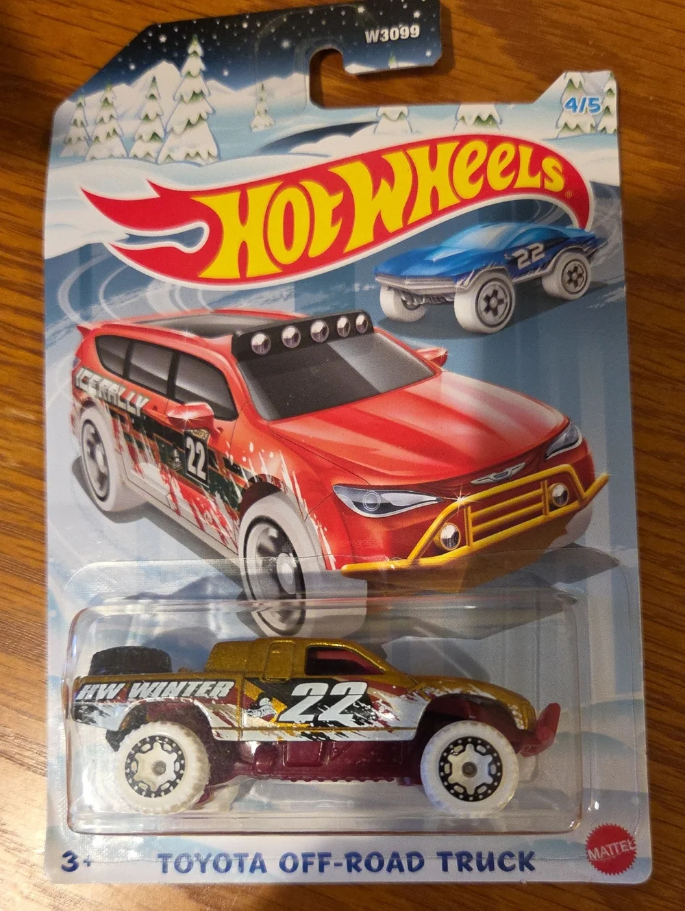 NWT-2017 Hot Wheels HW Metro Pack and 2021 Toyota Off-Road Truck (6) Multi-Color